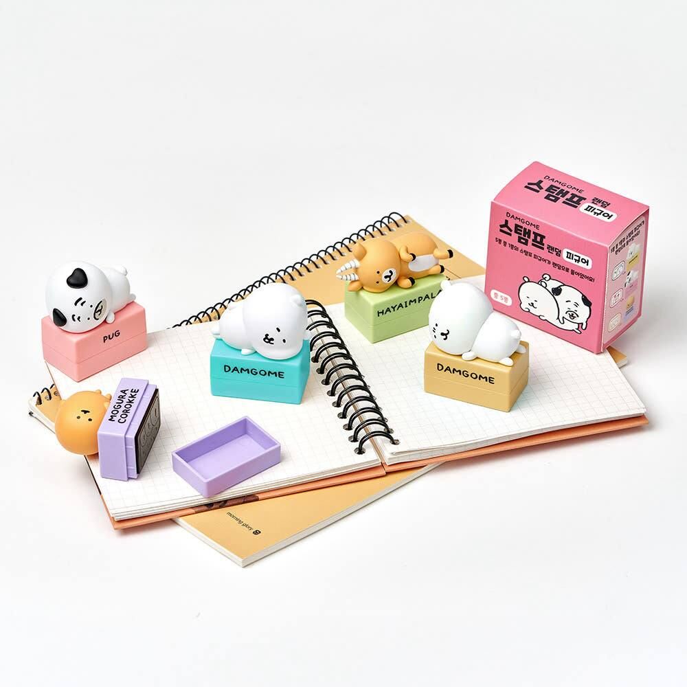 預訂｜韓國限定 白熊 趴趴公仔印章盲盒 Figure Stamp