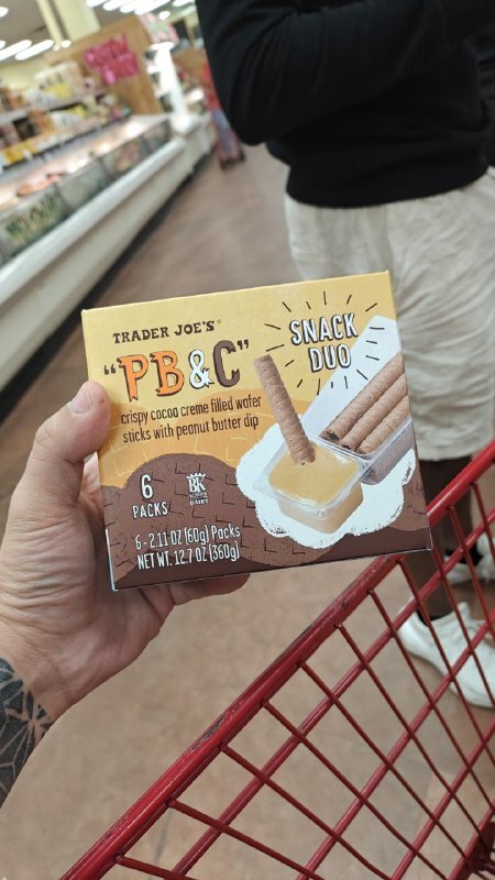 [U] CW TRADER JOE'S PB & C SNACK DUO, 6 PACKS, UCW75 (UCW75)