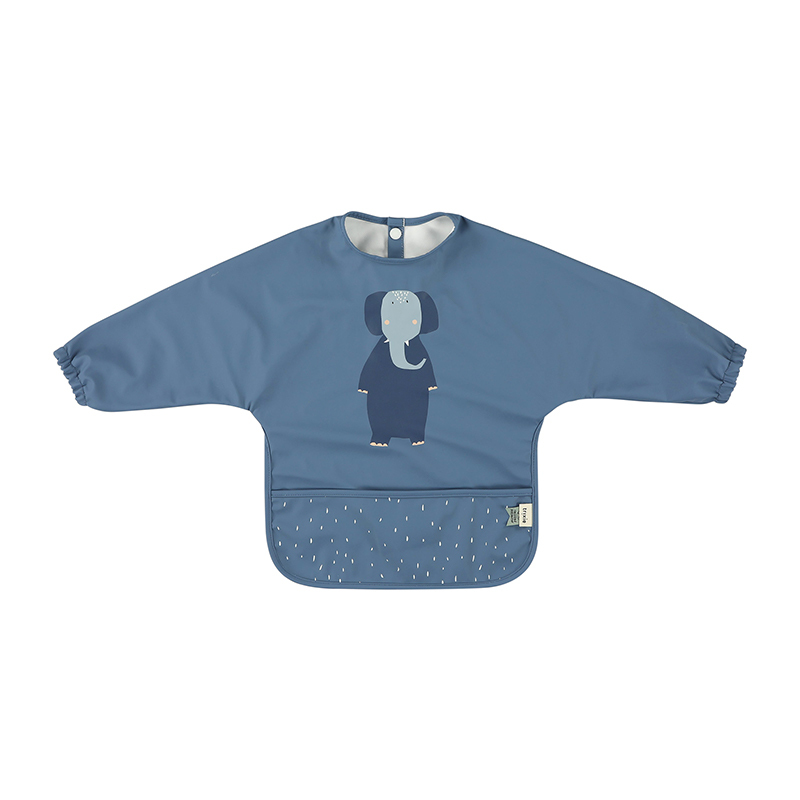 trixie 動物造型長袖防水圍兜-逗趣小象