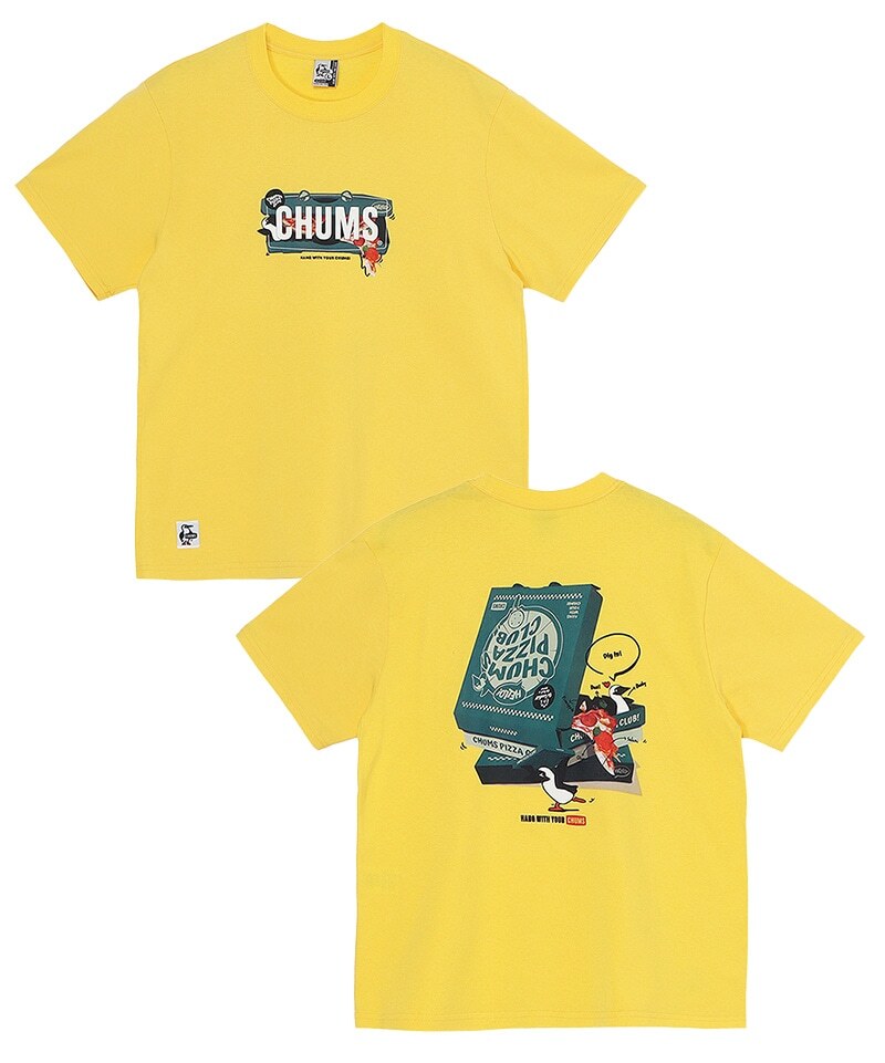 CHUMS - 男裝披薩盒 T 恤 CH01-2518