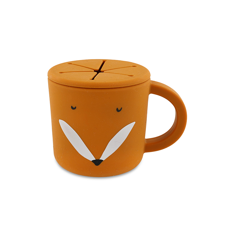 trixie 動物造型矽膠零食杯-聰明狐狸