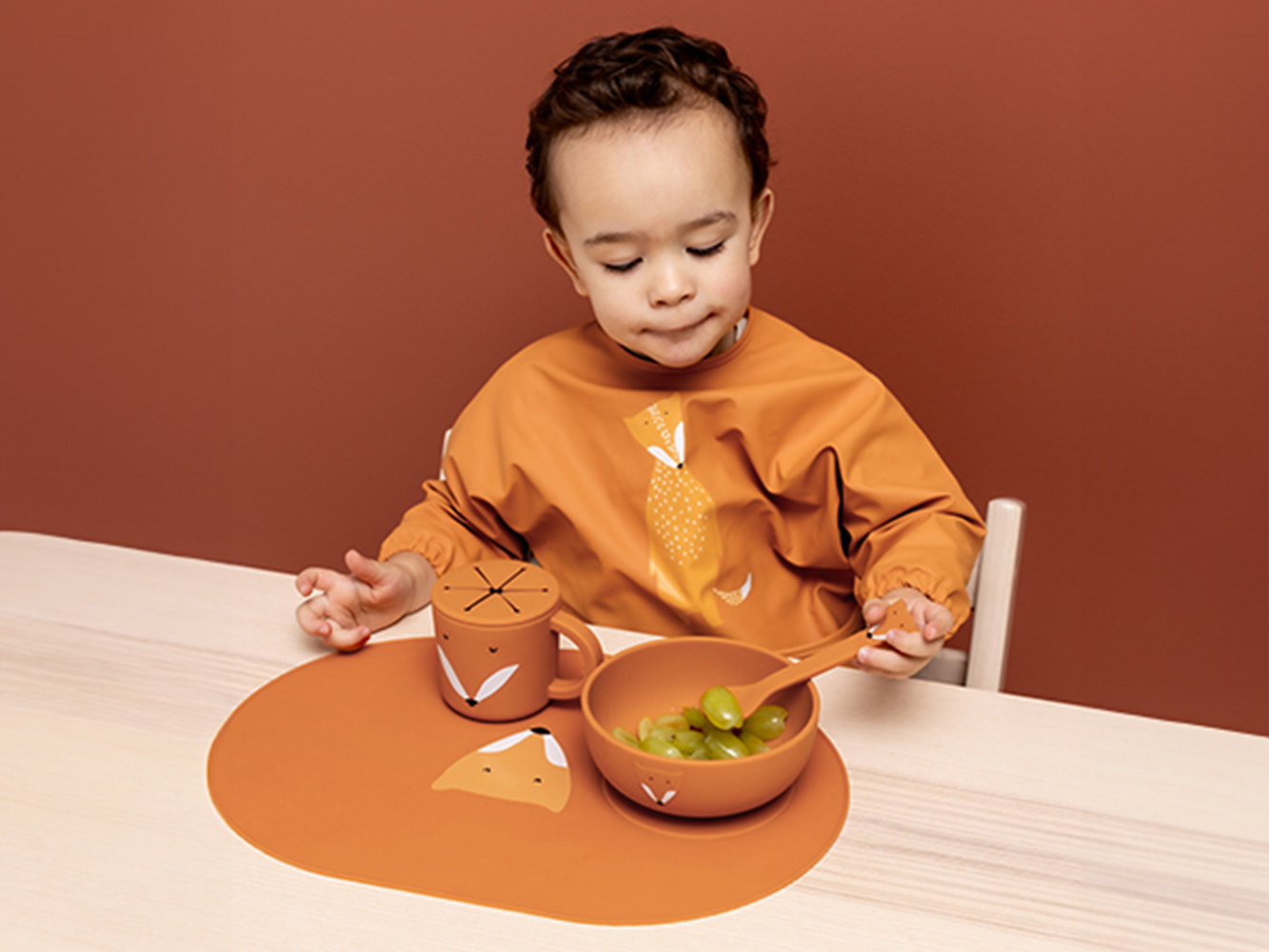 trixie 動物造型矽膠零食杯-聰明狐狸