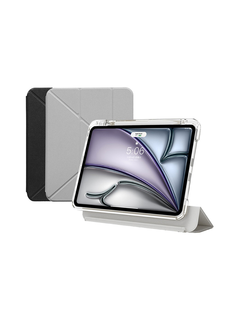 eiP | 晶透 lite可拆式保護殼 黑/灰 iPad / iPad Air / iPad Pro系列