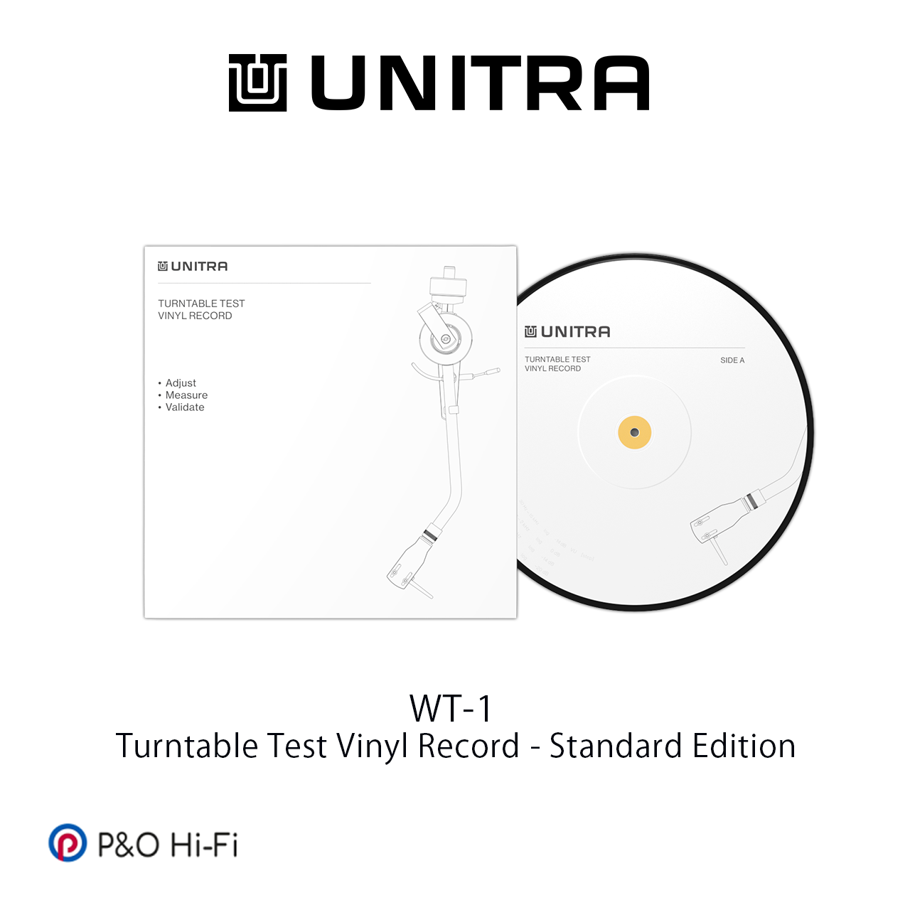 Unitra  WT-1 黑膠唱盤測試碟 - 標準版