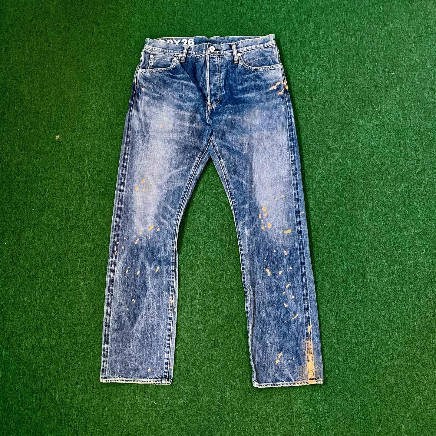 VISVIM 2025 SOCIAL SCULPTURE 11 DRY-26 JEANS - SIZE 2