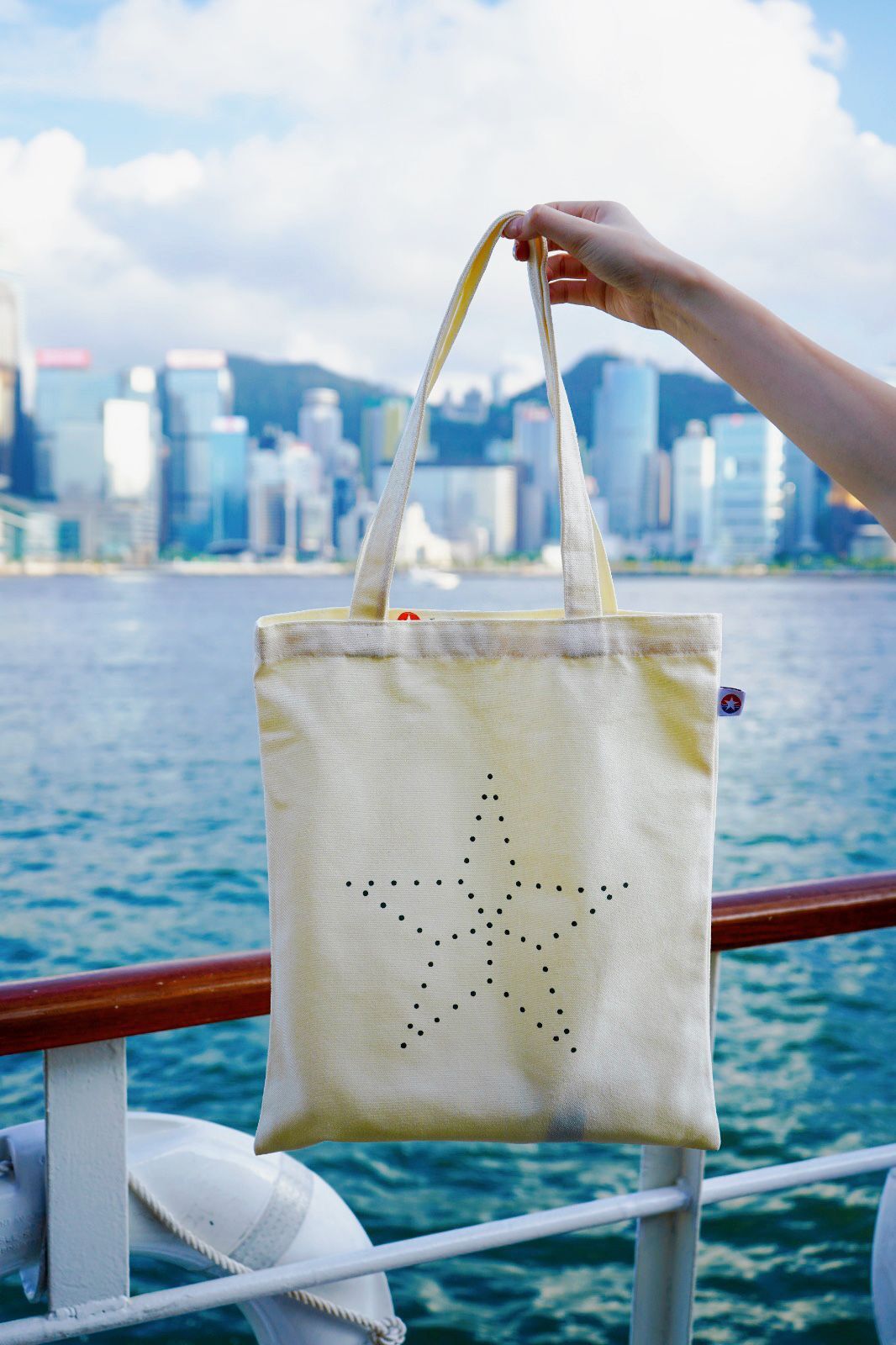 天星小輪文青系列 - 帆布袋（星星款）