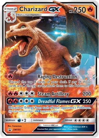 Charizard GX - SM195 - Ultra Rare Promo