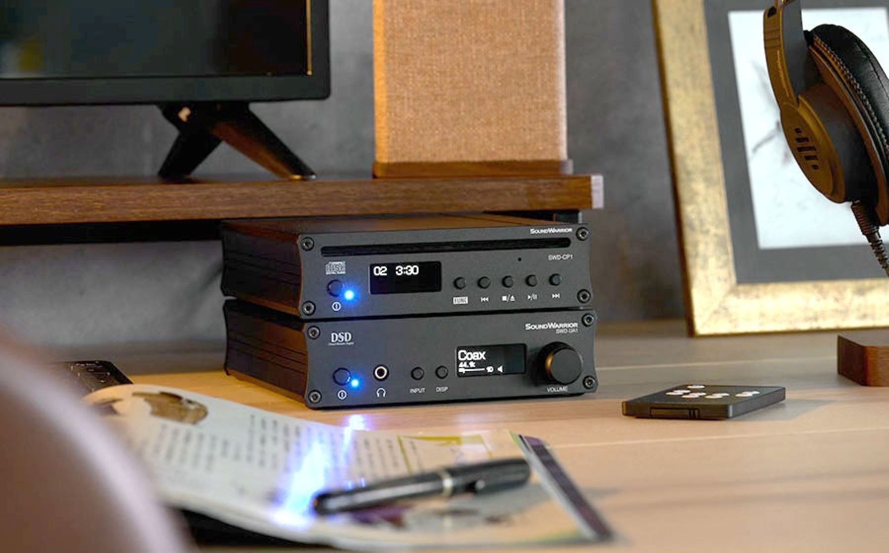 Sound Warrior SWD-UA1 Desktop USB DAC and Amplifier