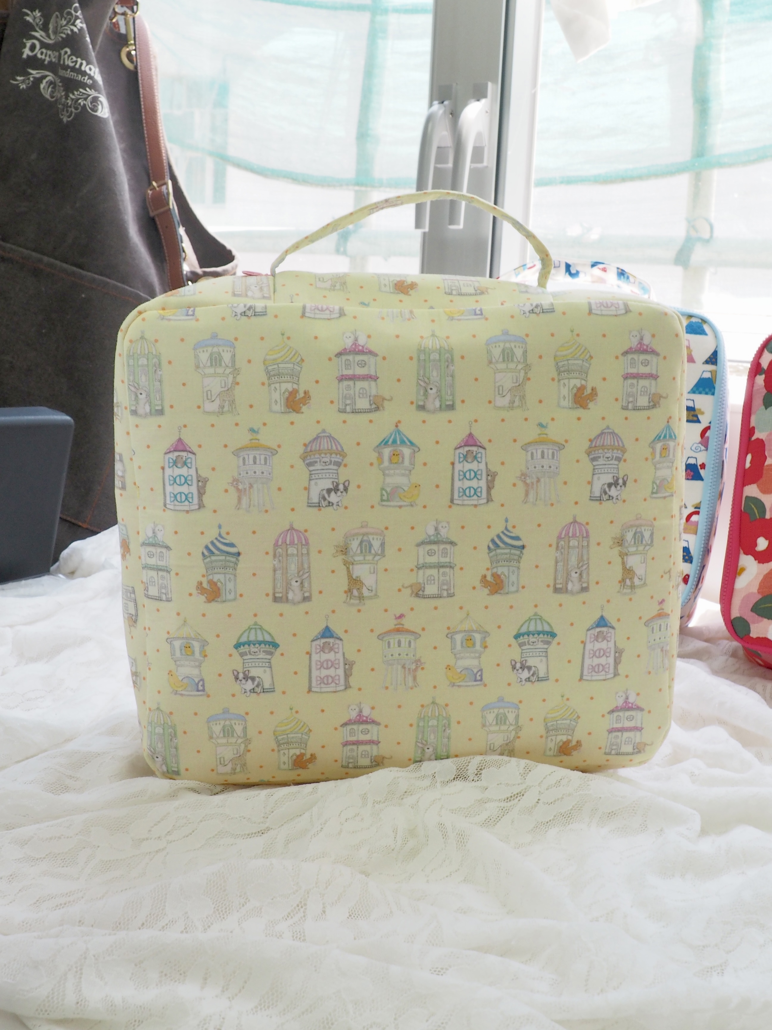 MayMade x LoveyCathy 幸福兒童衣物收納袋-古塔動物