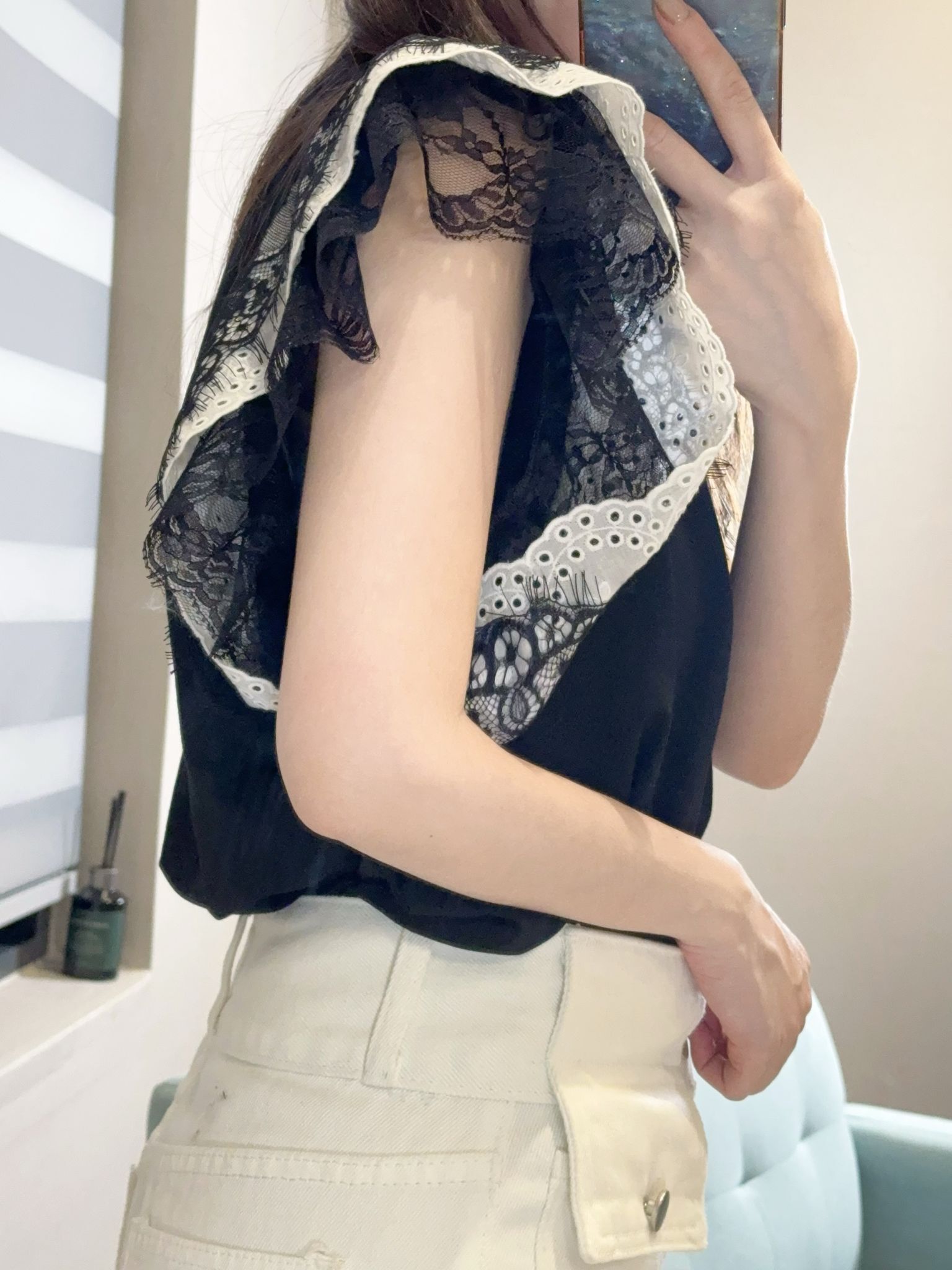 TOP#7336 🤍Details 王之Tee