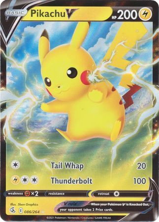 Pikachu V - 086/264 - Ultra Rare