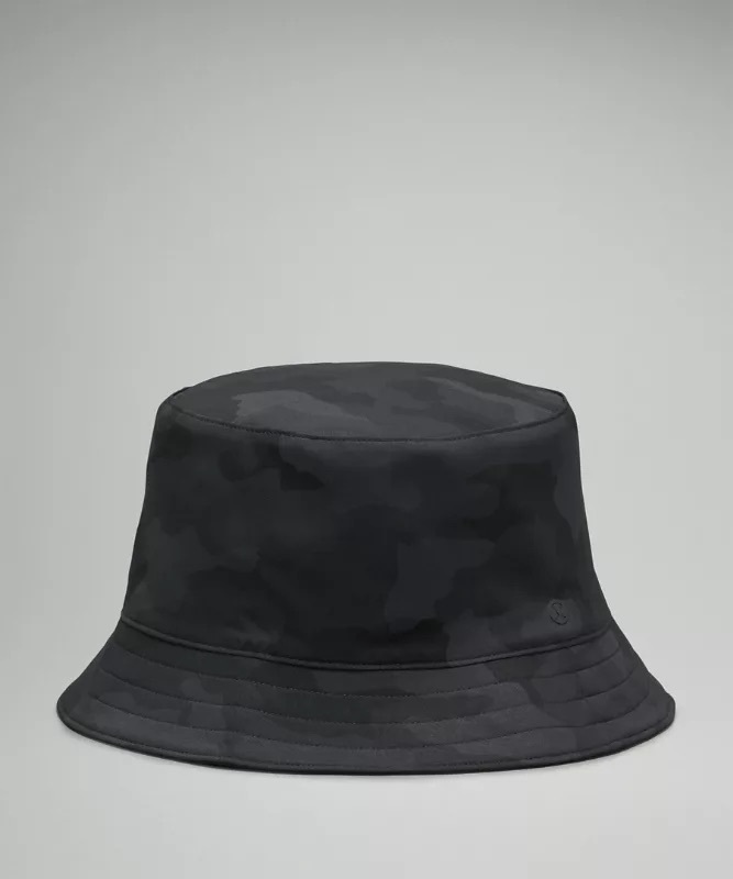 LULULEMON 黑色雙面漁夫帽Both Ways Reversible Bucket Hat