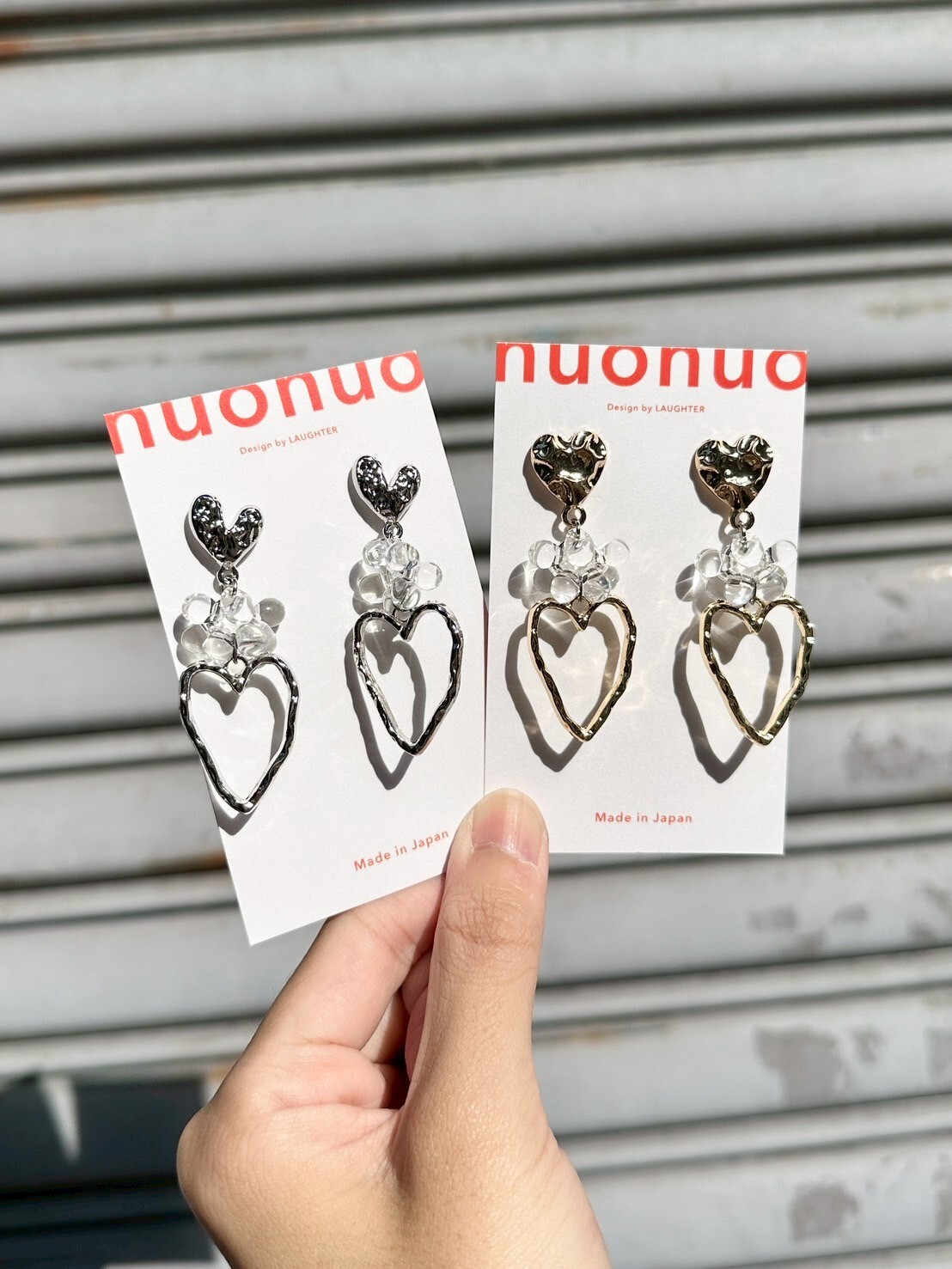 [LAUGHTER] 耳針 | 銀色 NO.287