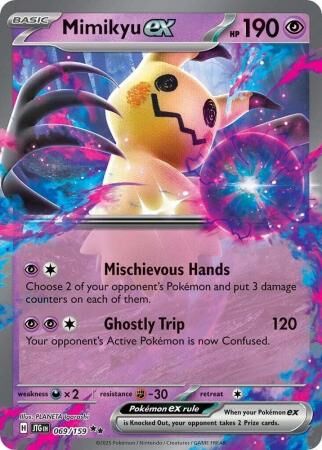 Mimikyu ex - 069/159 - Ultra Rare
