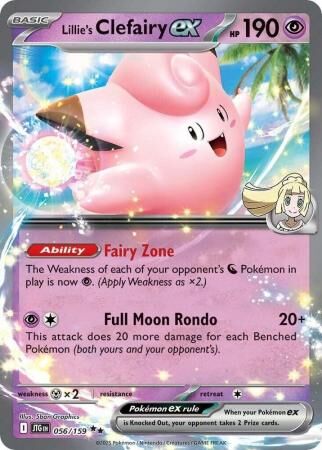 Lillie's Clefairy ex - 056/159 - Ultra Rare