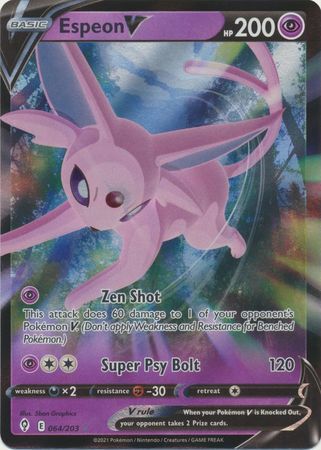 Espeon V - 064/203 - Ultra Rare