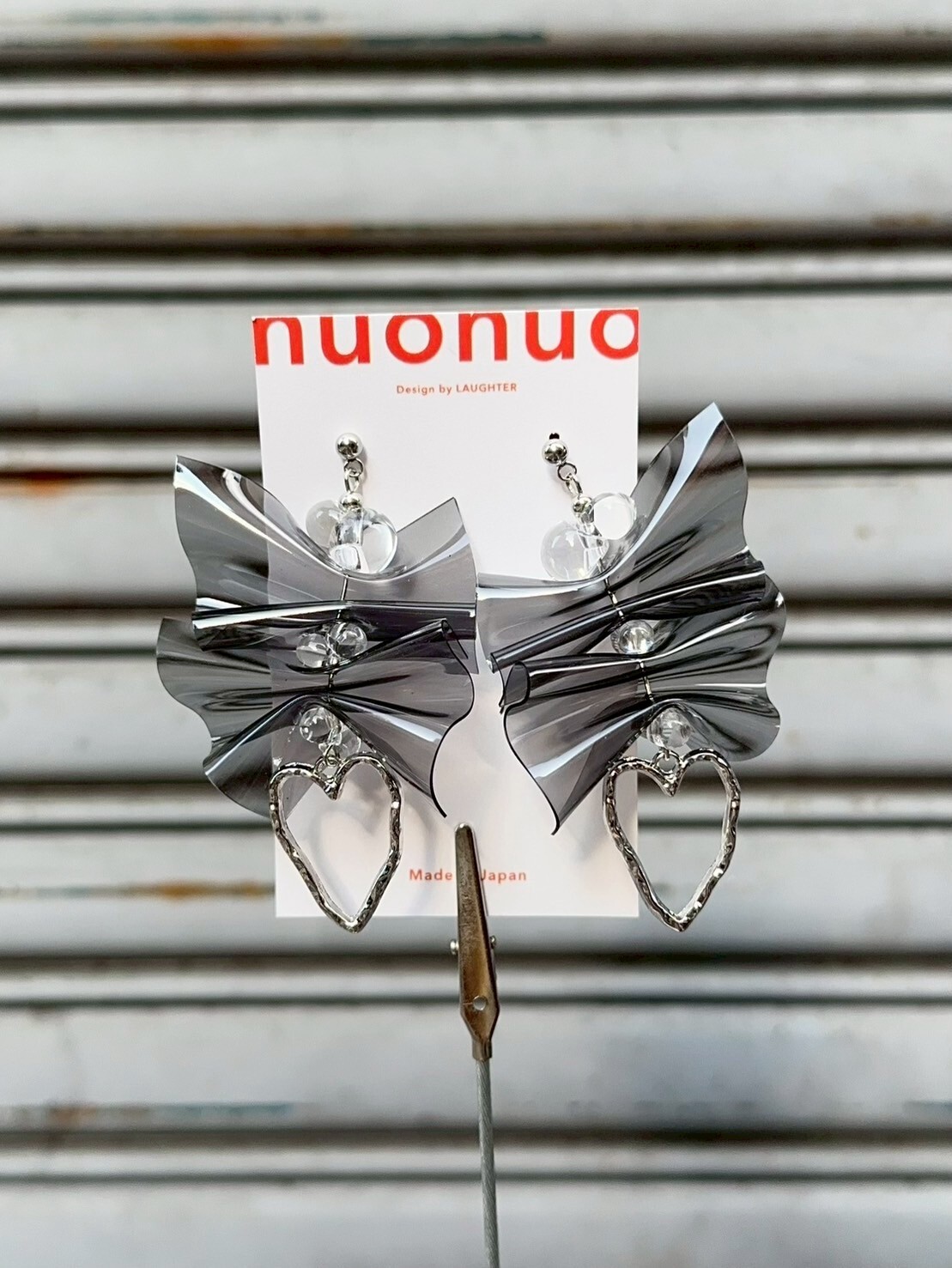 [LAUGHTER] 耳針 | 黑色 | NO.309