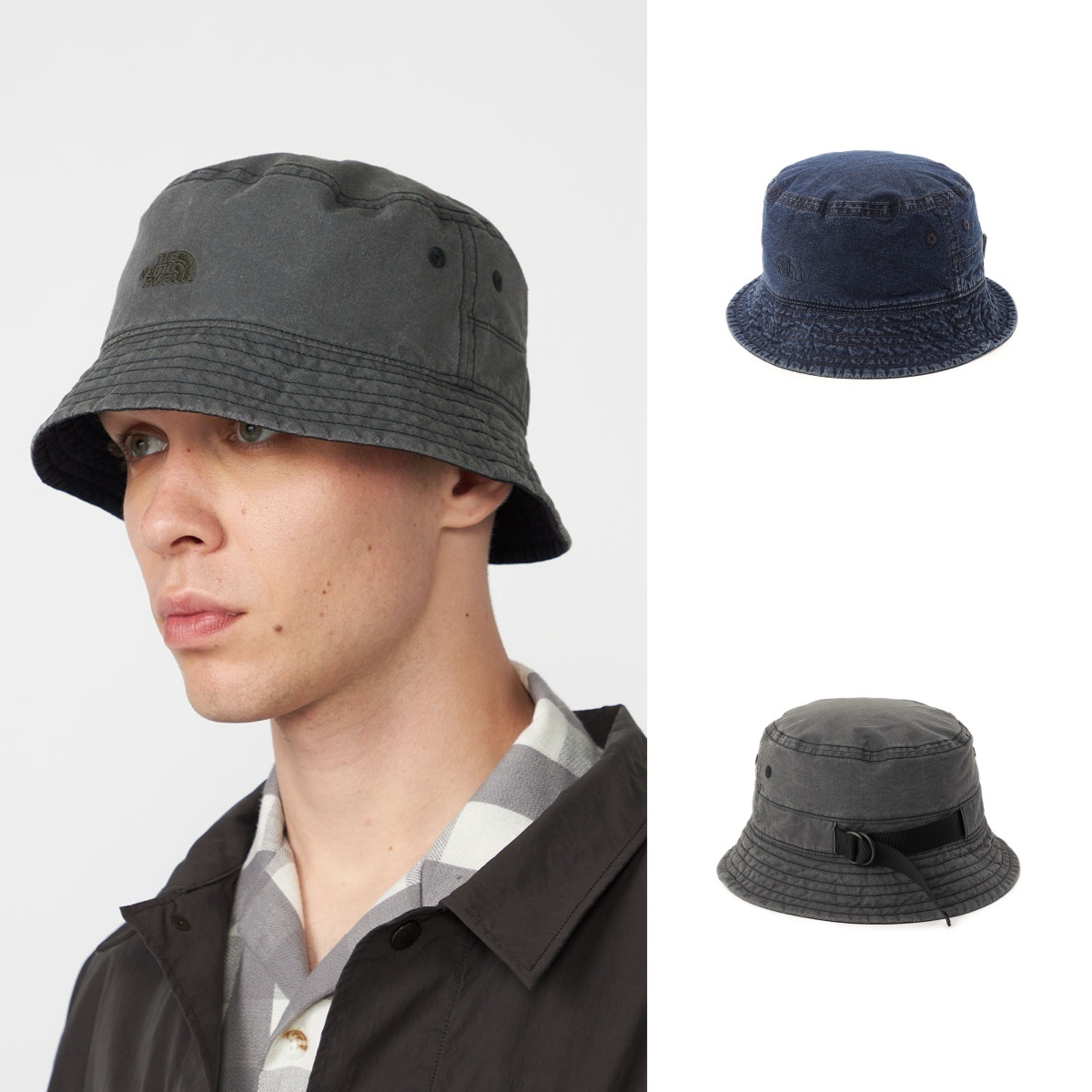 預購┃日本 TNF 紫標 Cotton Nylon Weather Field Hat 水洗 棉尼龍 漁夫帽