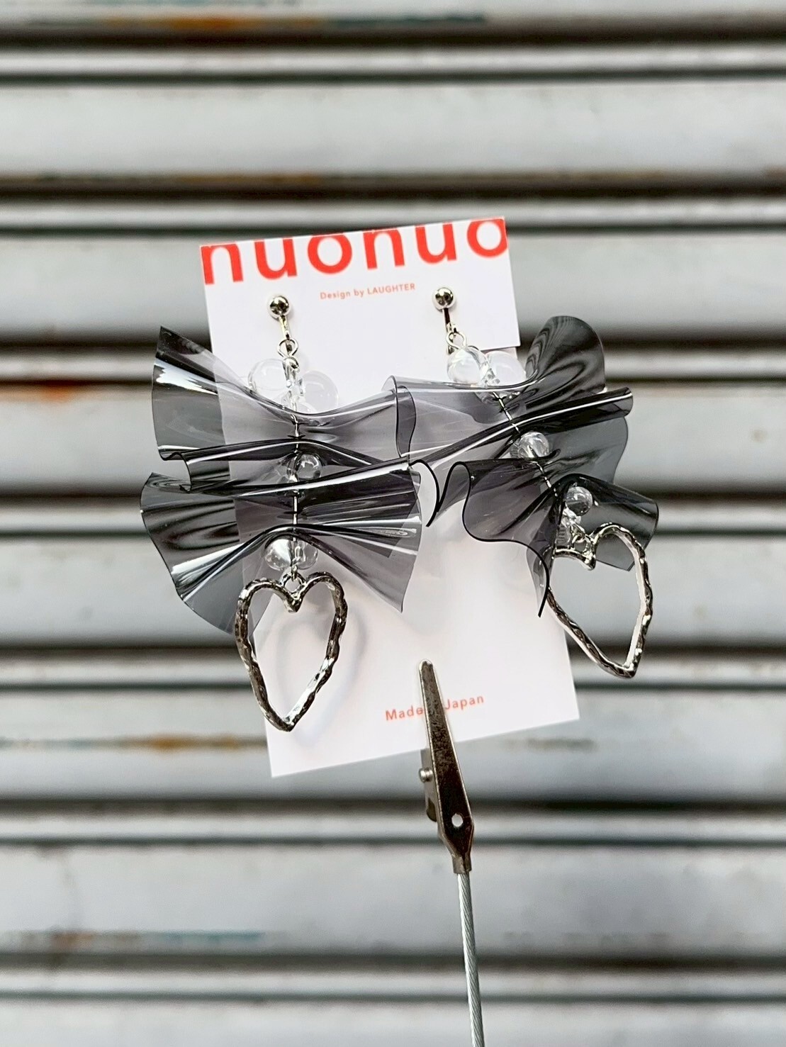 [LAUGHTER] 耳夾 | 黑色 | NO.310