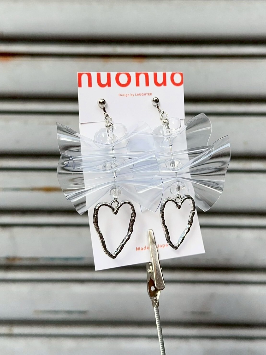 [LAUGHTER] 耳夾 | 透明 | NO.312