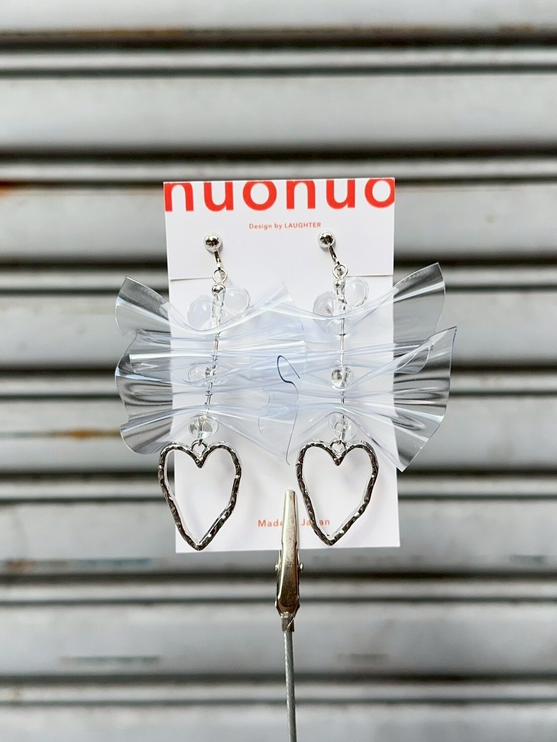 [LAUGHTER] 耳夾 | 透明 | NO.312