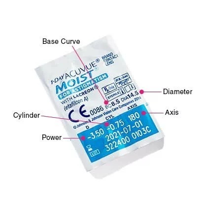[散光] ACUVUE Moist 1 Day for Astigmatism｜日抛透明散光隱形眼鏡｜每盒30片