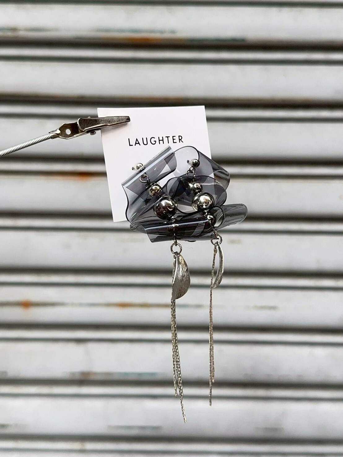 [LAUGHTER] 黑色耳針 NO.276