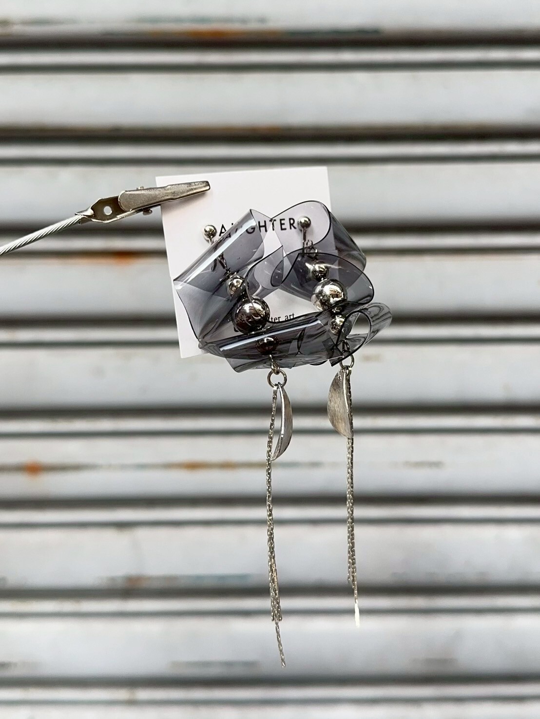 [LAUGHTER] 黑色耳夾 NO.280