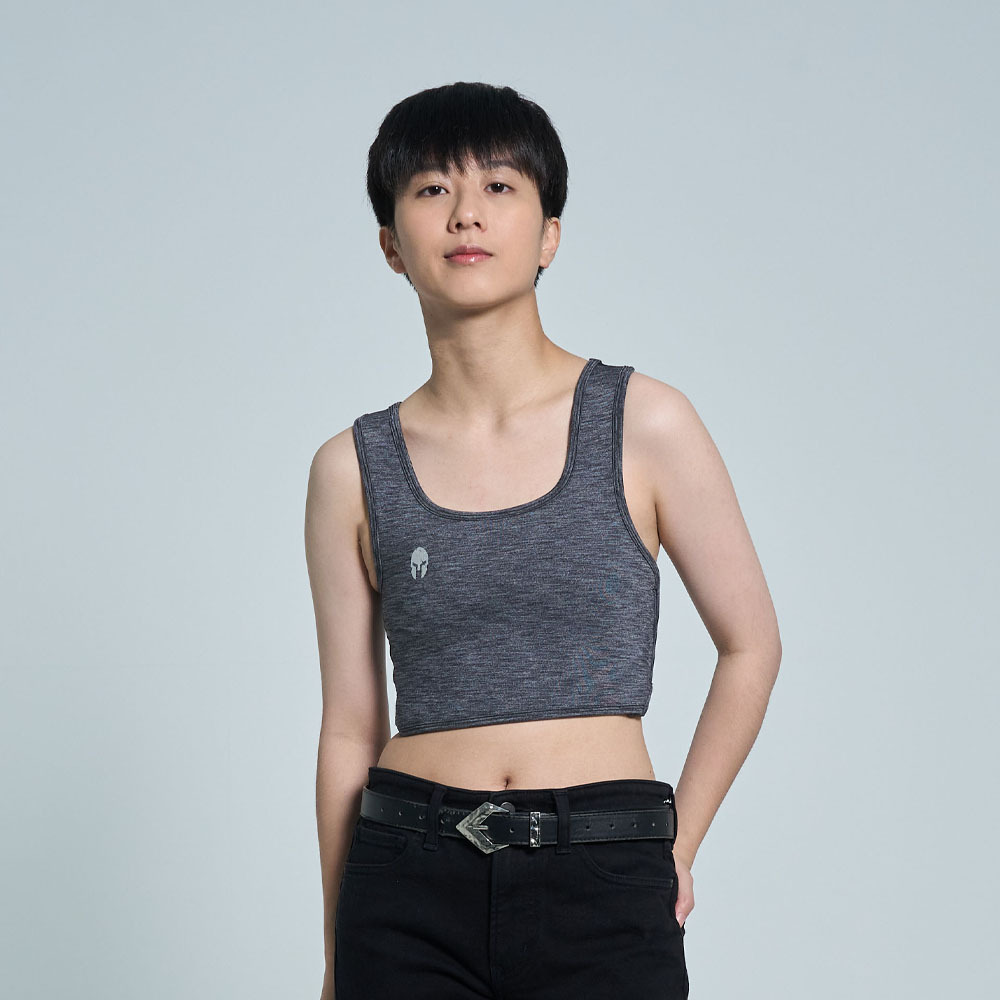 Outdo-機能型束胸-排鉤款-麻花黑色