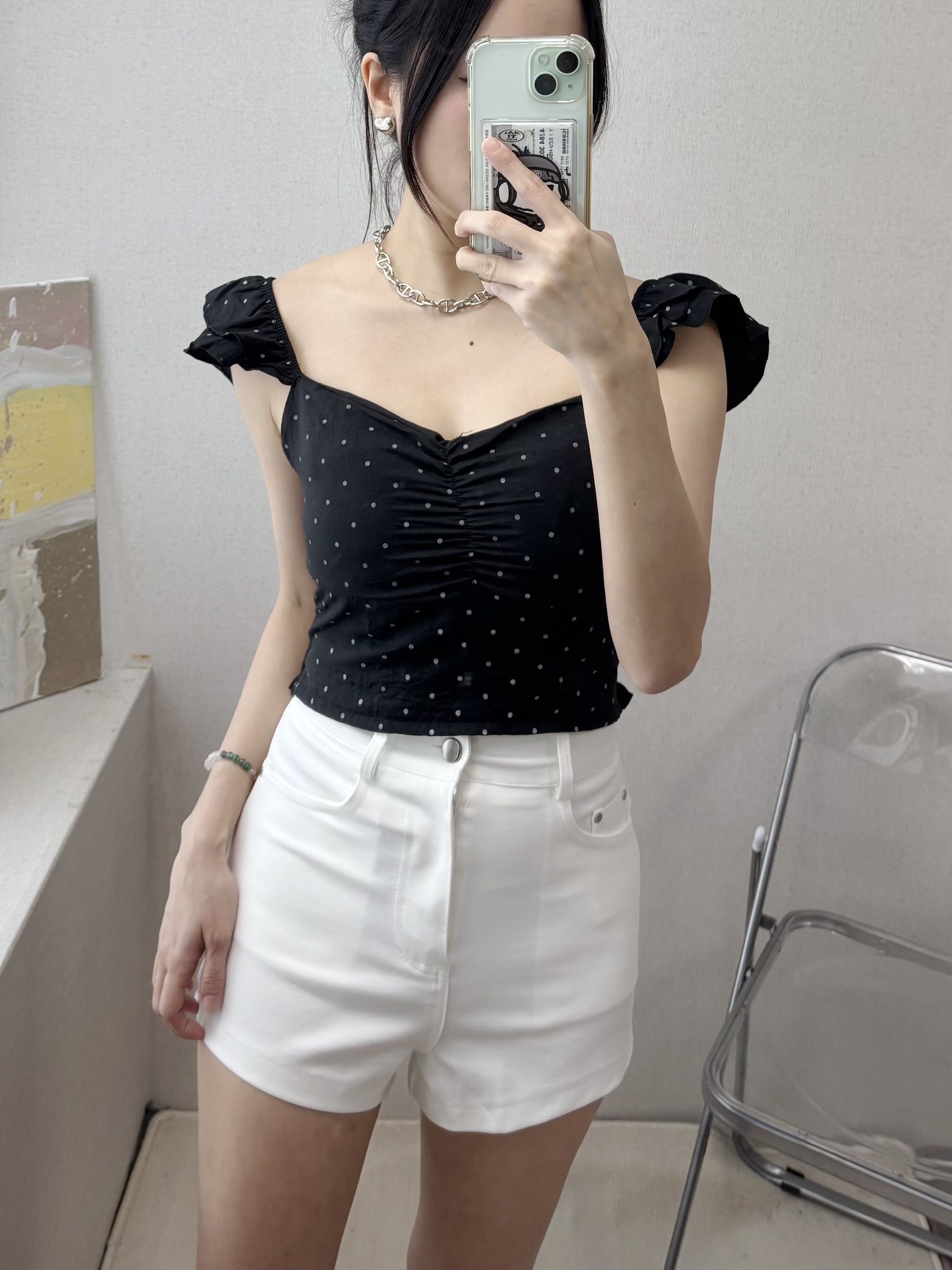 |現貨|推! 高腰包臀Q彈力舒適短褲(2色)(S-L)