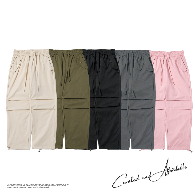 美式輕量化機能耐磨休閒傘兵褲