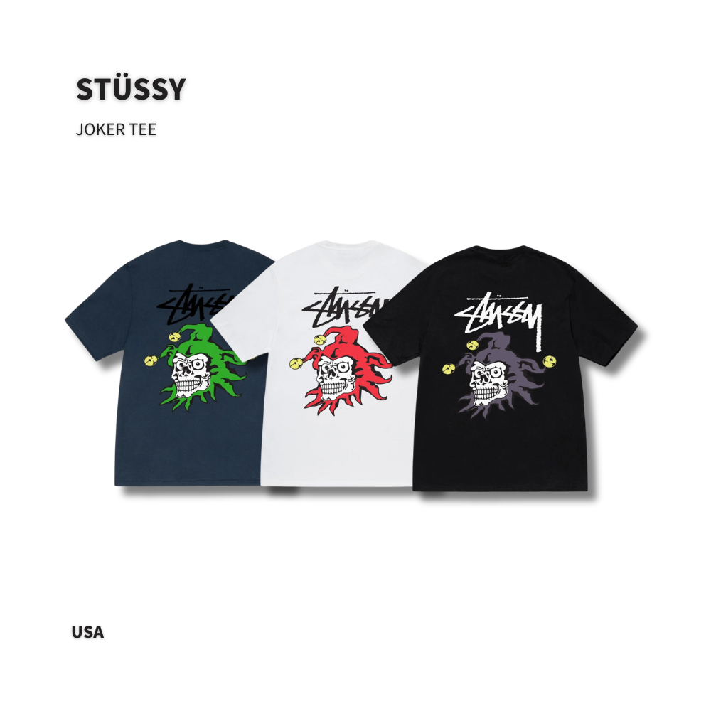 "現貨" Stussy 25SS JOKER TEE 小丑