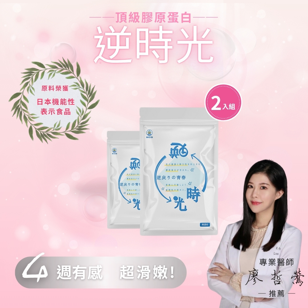 【逆時光膠囊 2入組】日本UC2×膠原蛋白×玻尿酸｜醫師推薦