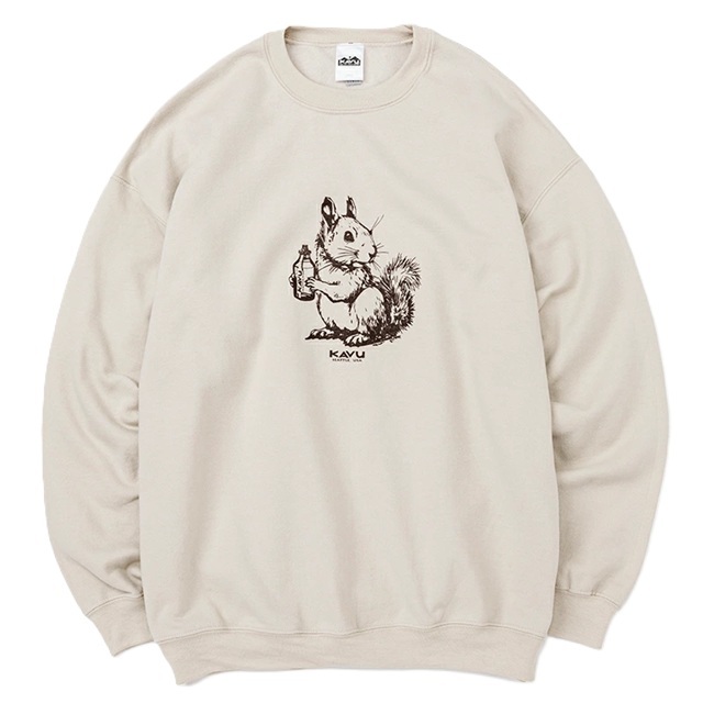 KAVU 日版 Squirrel Sweat #19823041 ( 027 Sand )