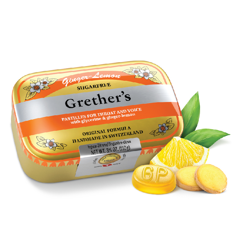 Grether's Ginger Lemon Sugarfree 110g