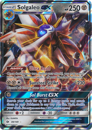 Solgaleo GX - 89/149 - Ultra Rare