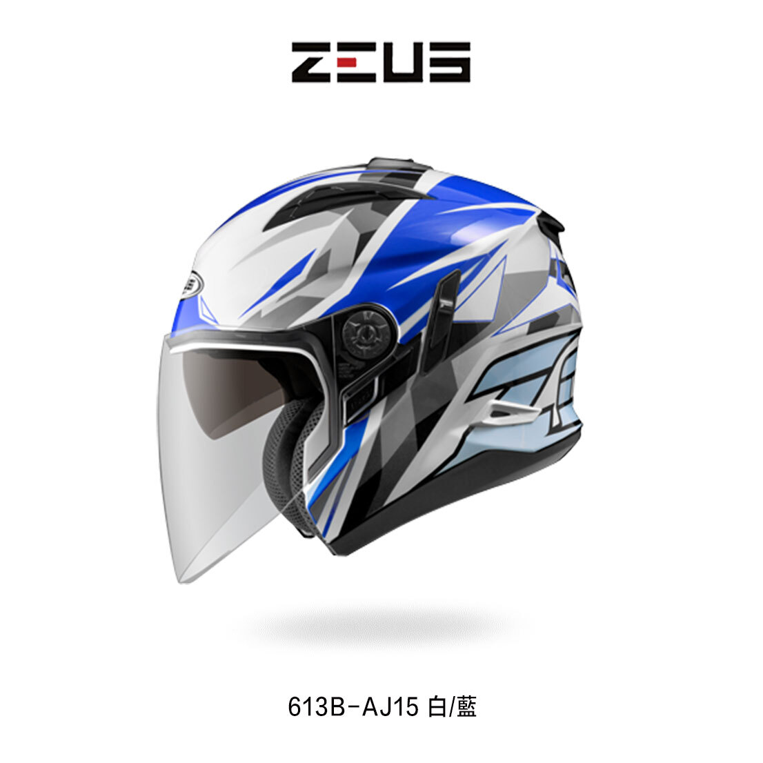ZEUS 瑞獅 613B AJ15 半罩安全帽