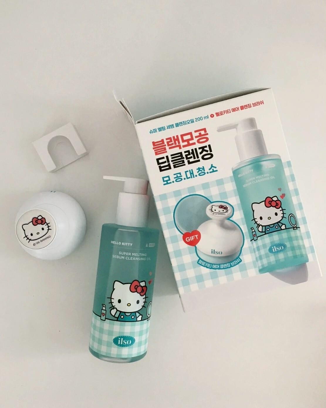 🇰🇷ilso x Hello Kitty 粉刺剋星套組 夏日聯名款 粉刺清潔組