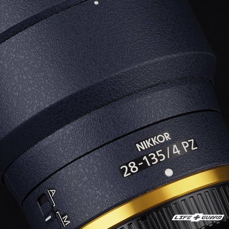 藍色砂紋貼膜質感特寫，LIFE+GUARD 設計風格