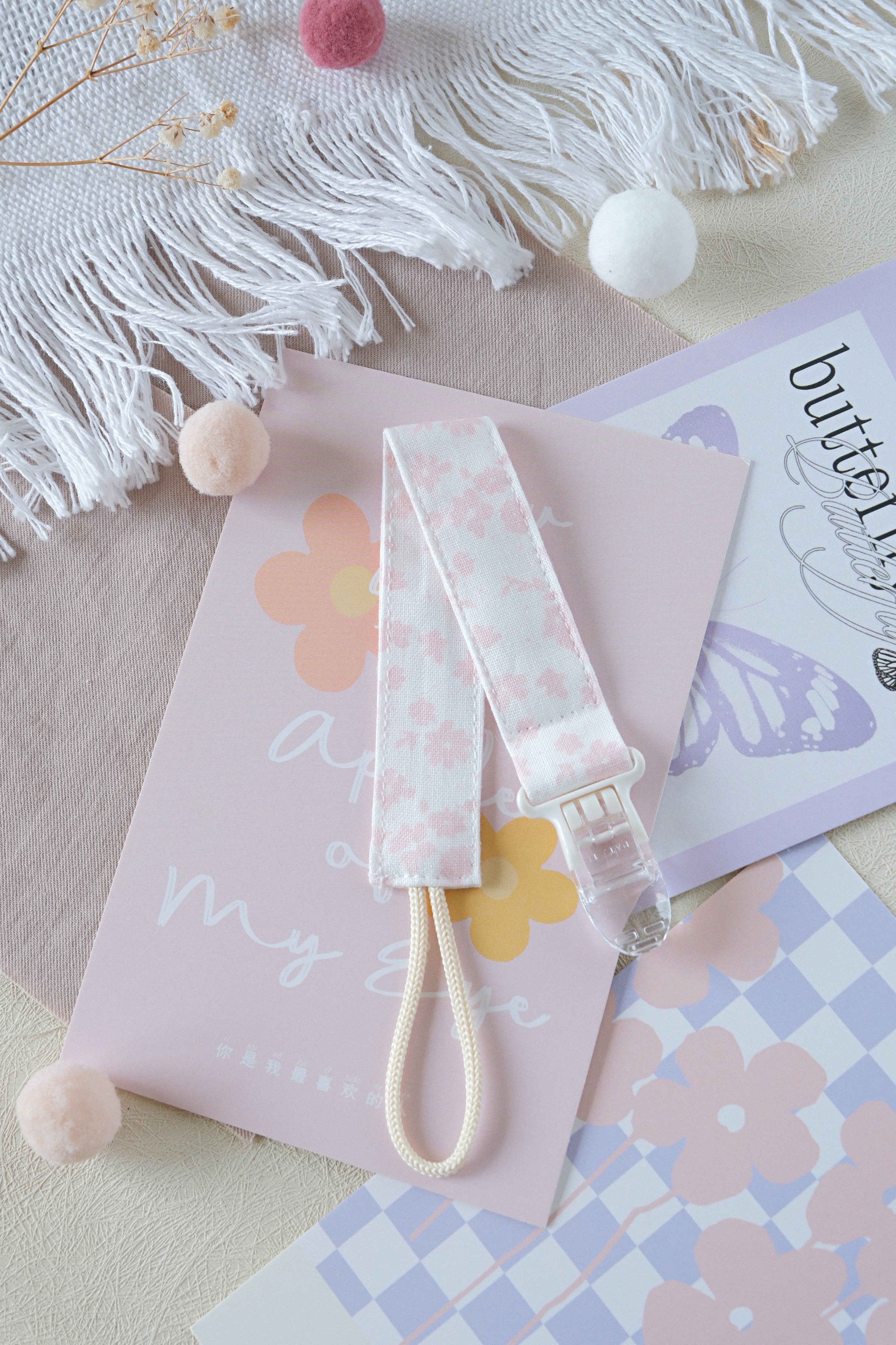 Hi Y.P store-鱷魚夾-獨家設計款-霧粉霜語