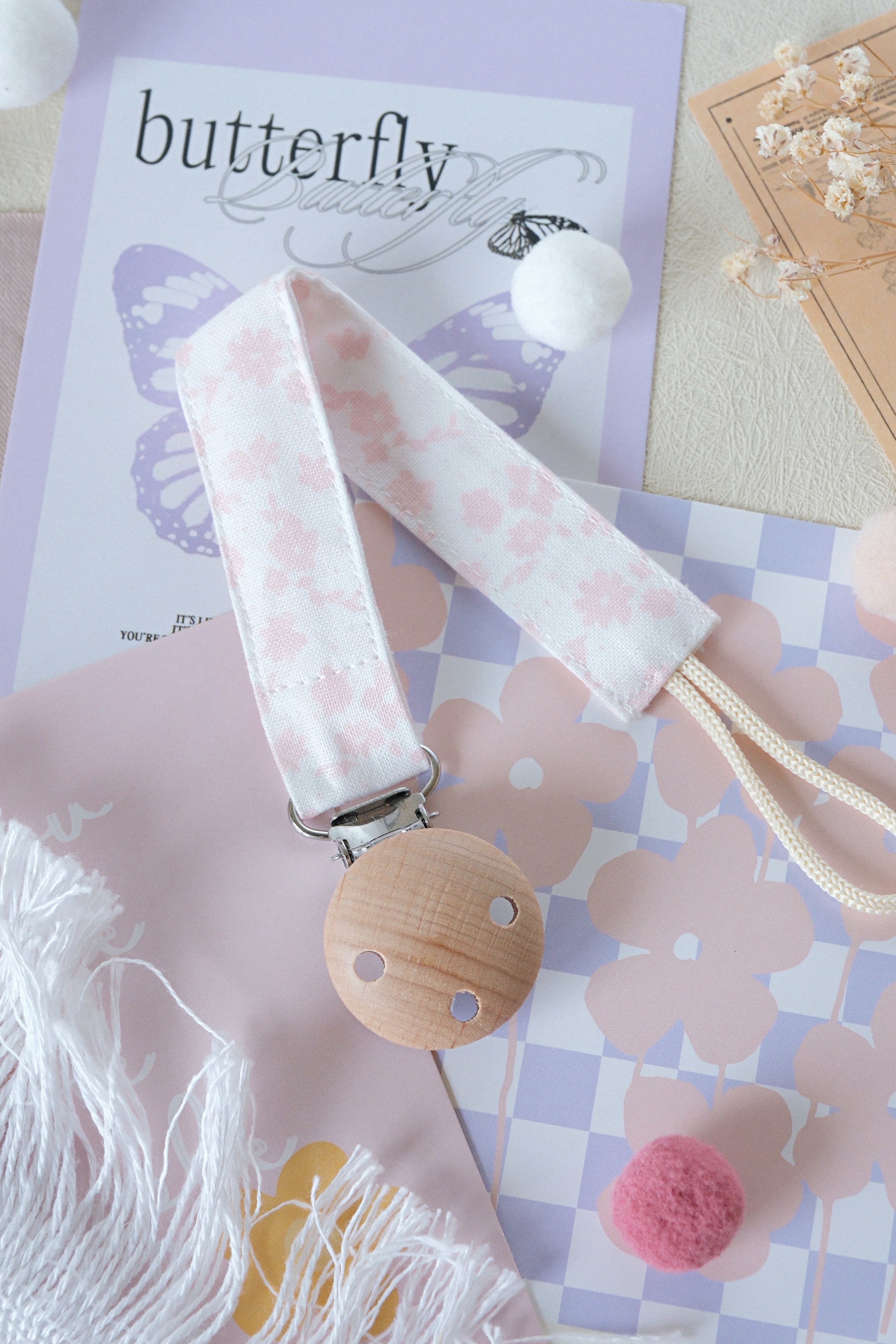 Hi Y.P store-櫸木夾-獨家設計款-霧粉霜語