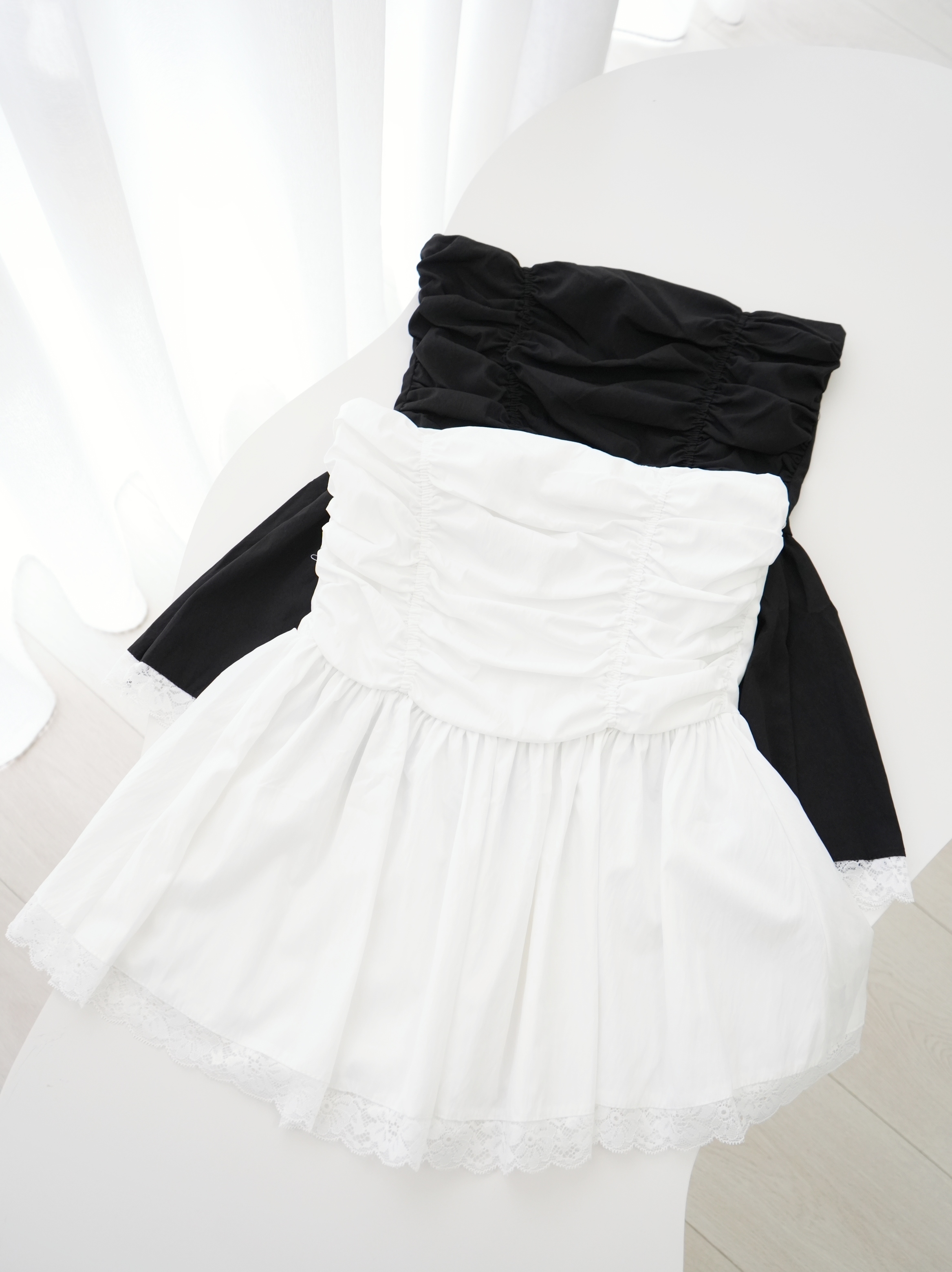 法朵Fado shop｜ 蕾絲拼接平口背心(有止滑條) 1703016