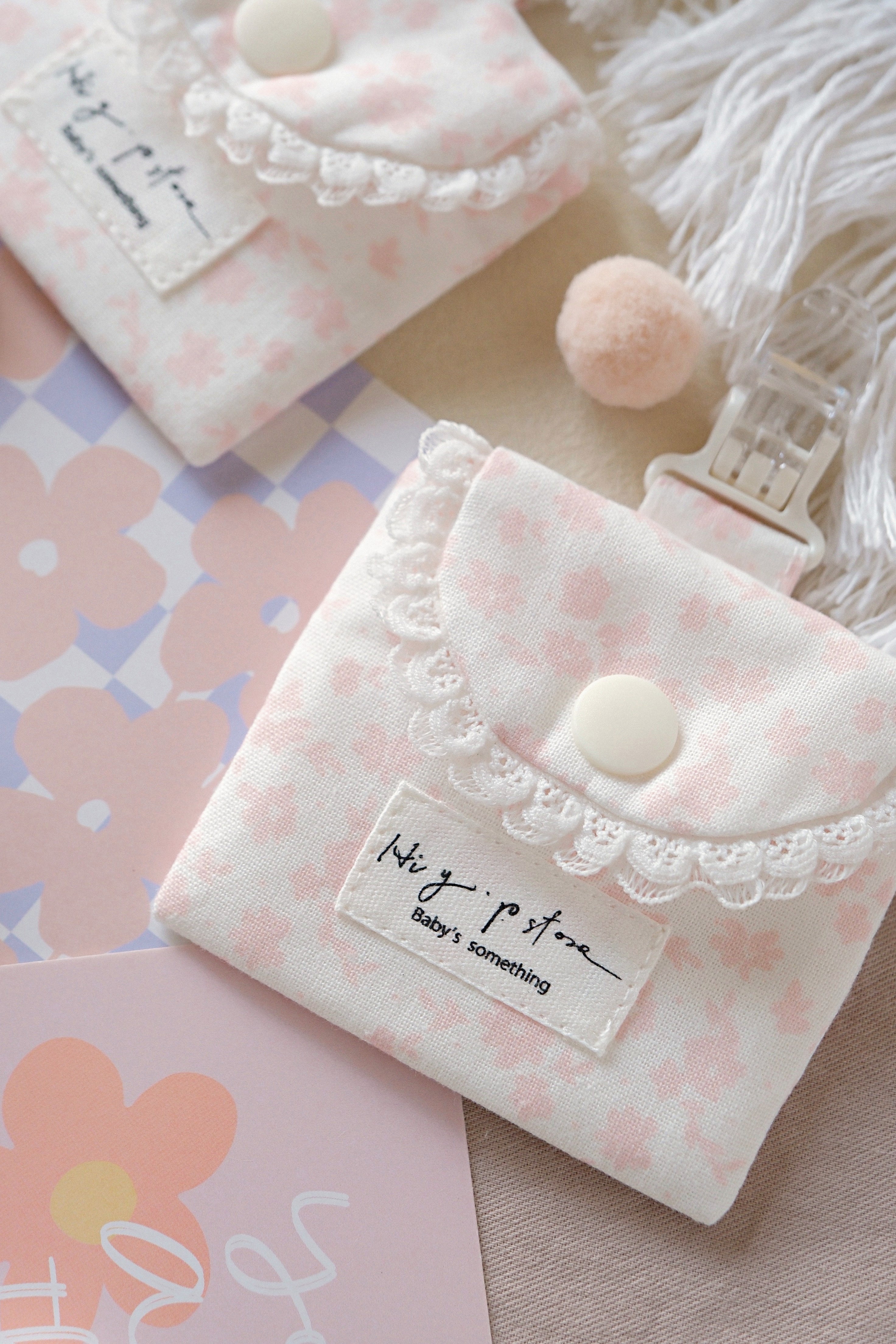 Hi Y.P store-平安符袋-獨家設計款-霧粉霜語