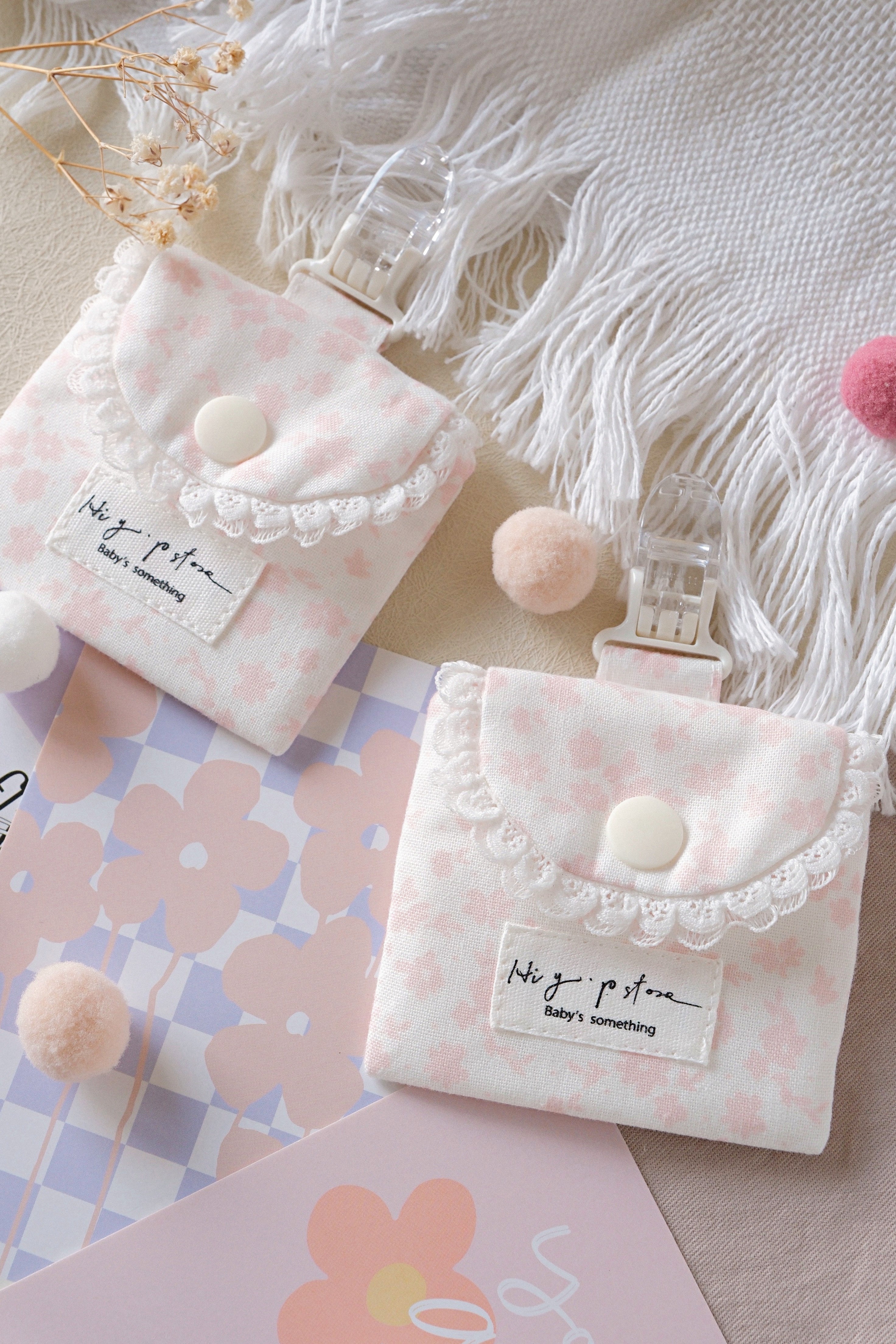 Hi Y.P store-平安符袋-獨家設計款-霧粉霜語