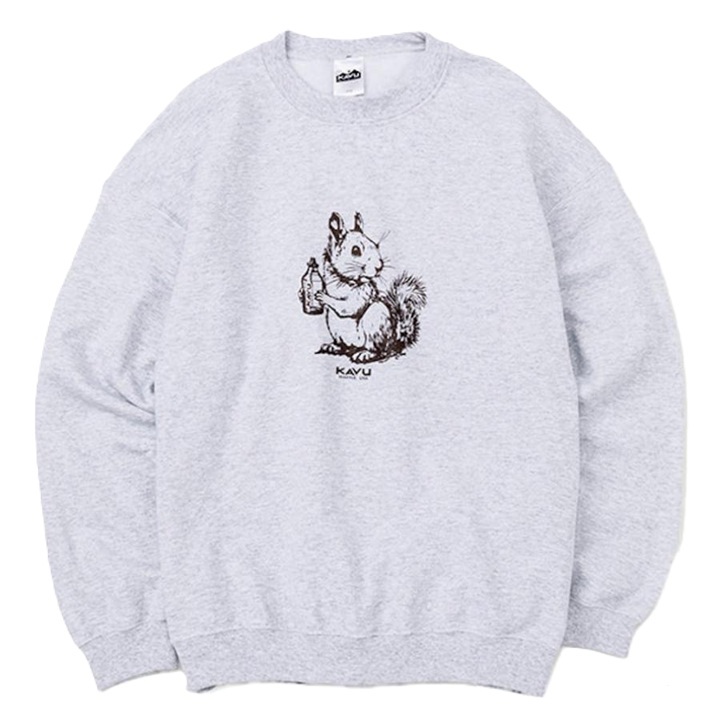 KAVU 日版 Squirrel Sweat #19823041 ( 023 Ash )