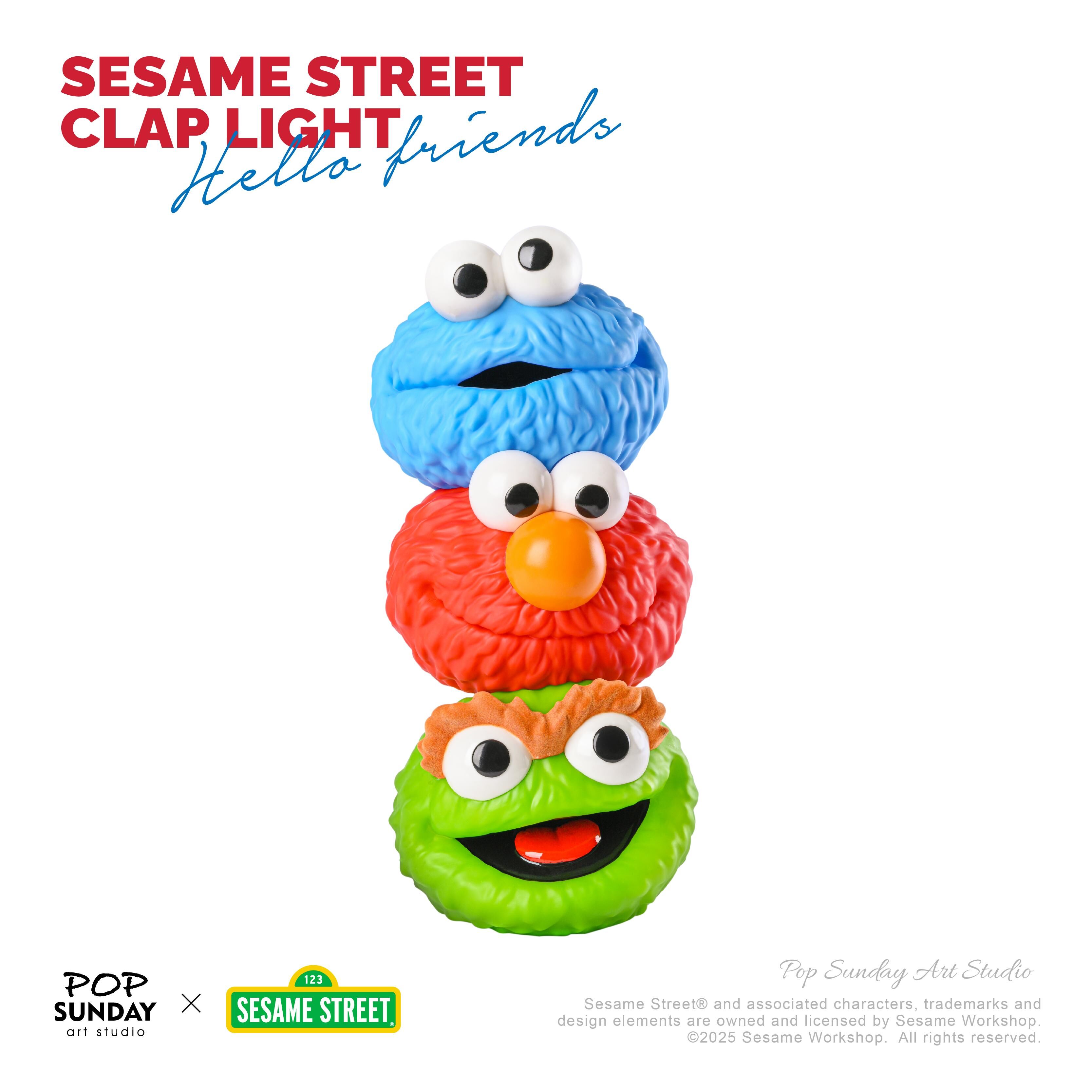 POPSUNDAY x SESAME STREET 芝麻街拍拍燈