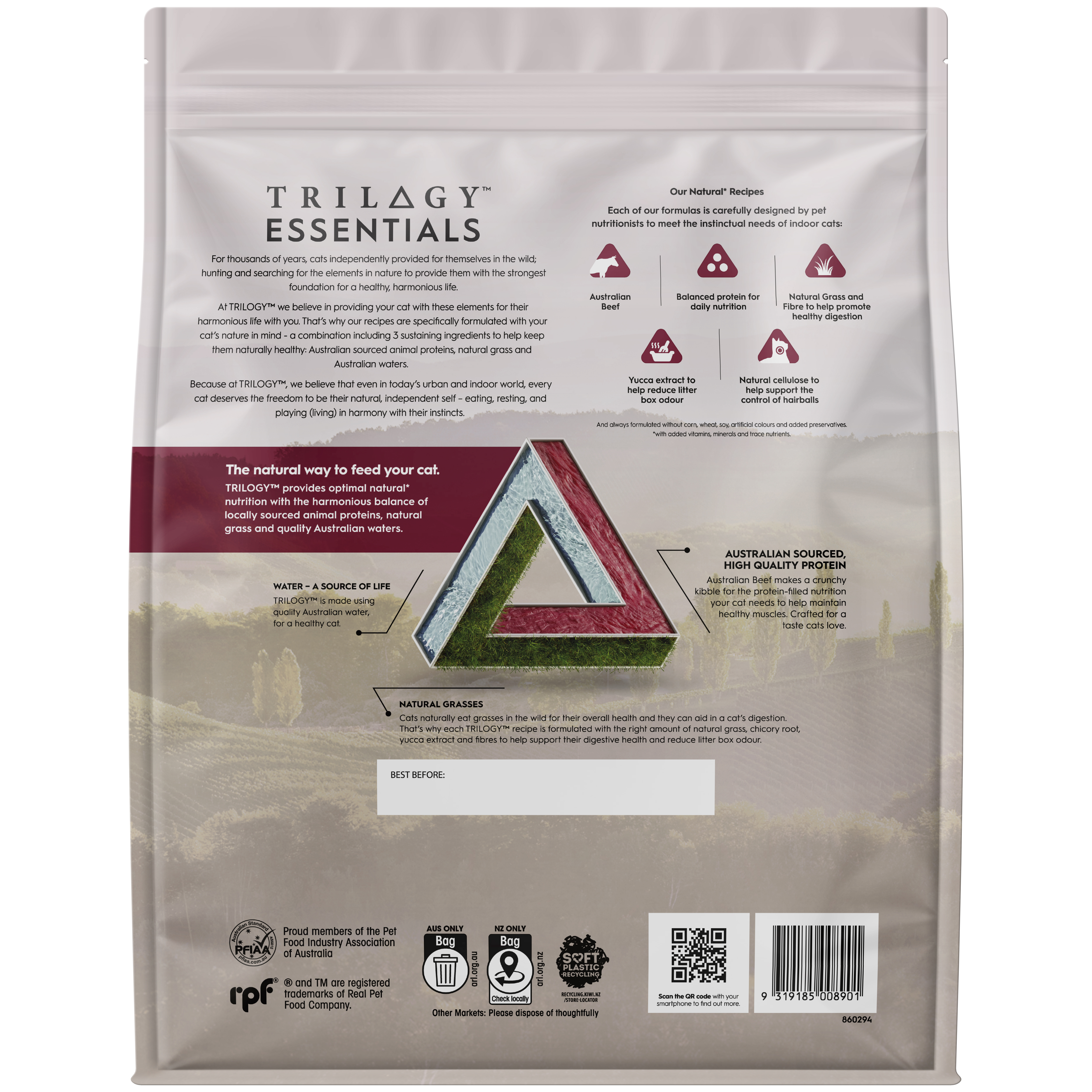 奇境 ESSENTIALS Complete Prey™ 成貓乾糧 澳洲牛肉 5kg