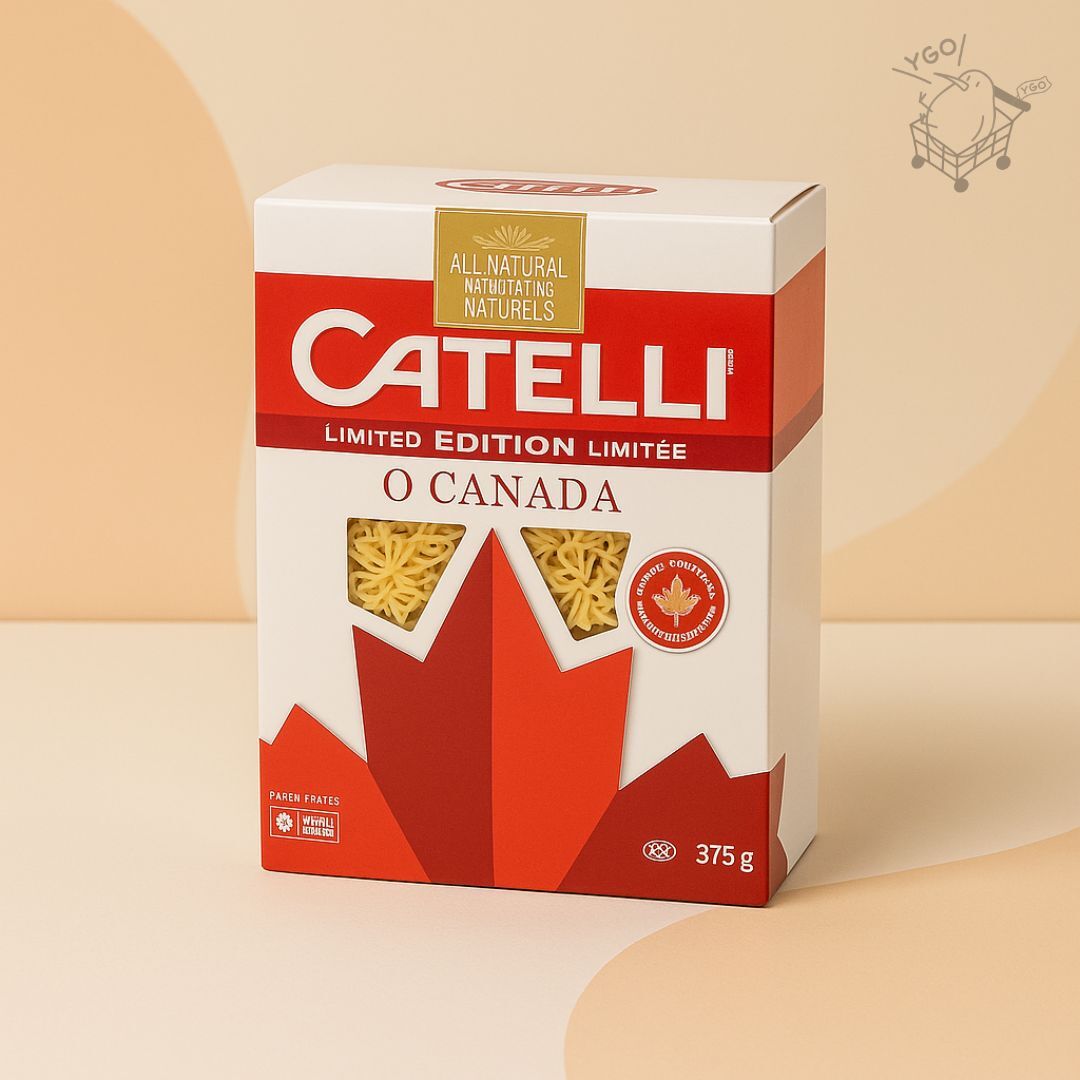 Catelli 限量版 O Canada 楓葉造型義大利麵 - 375g