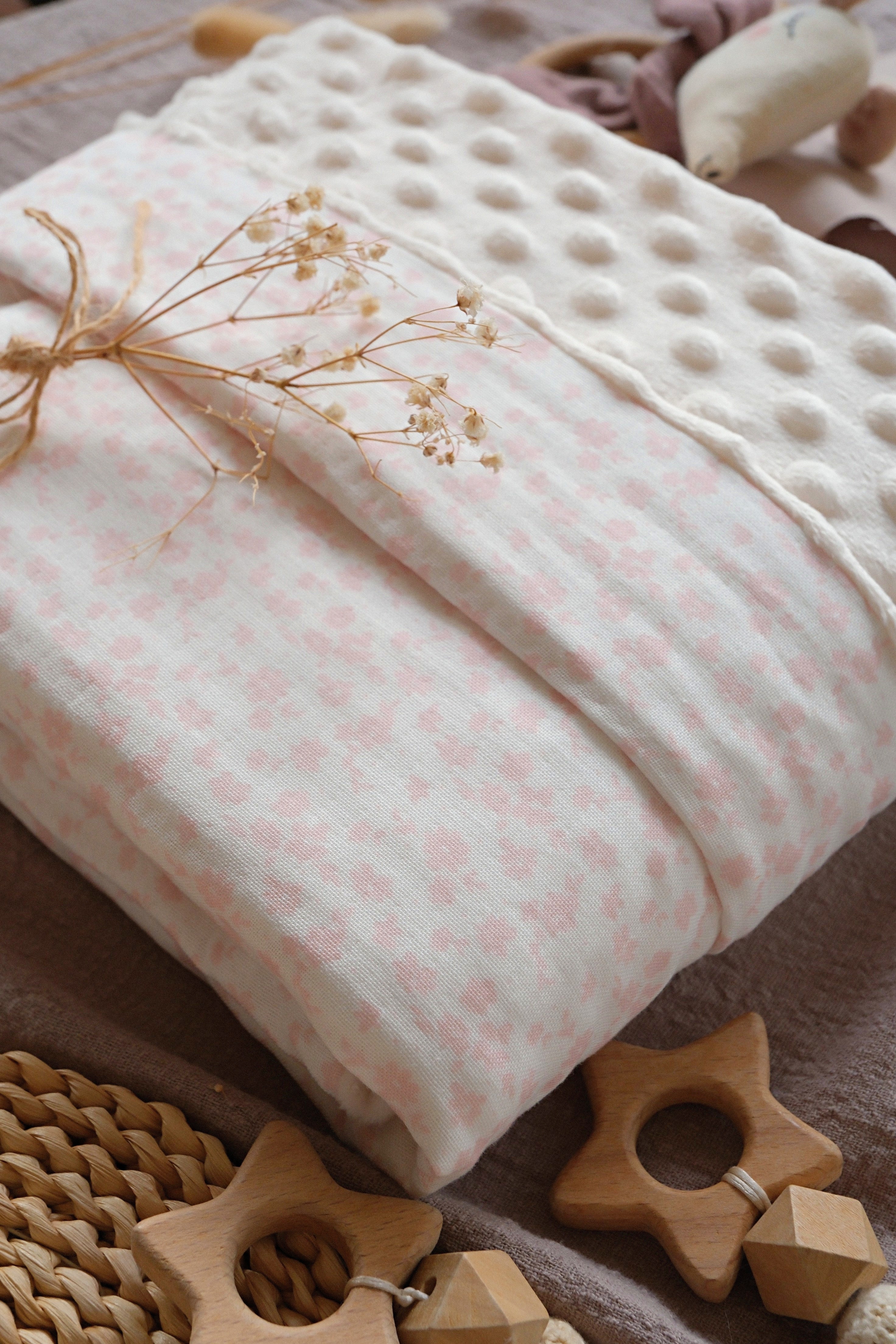 Hi Y.P store-舒眠毯-獨家設計款-霧粉霜語