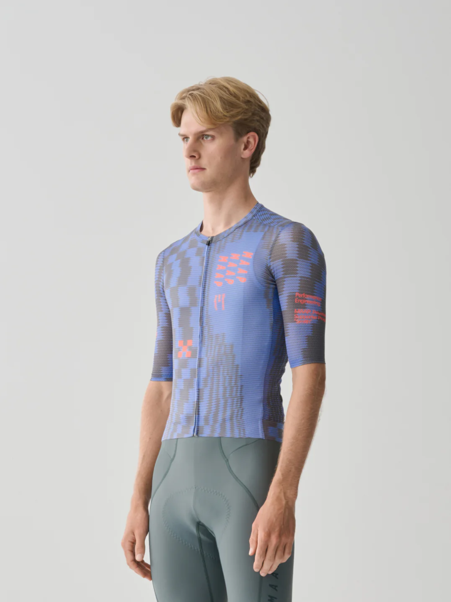 【MAAP】Privateer H.S Pro Air 聯名男短車衣 / Blue 風鈴藍